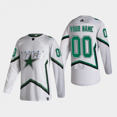 Miesten NHL Dallas Stars Pelipaita Custom 2020-2021 Reverse Retro Authentic